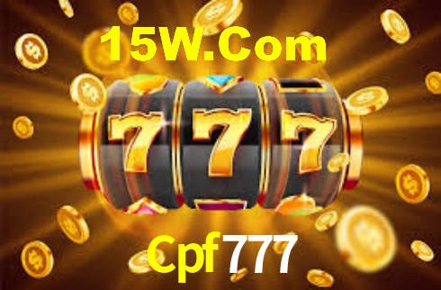 APP oficial da Cpf777 para mobile